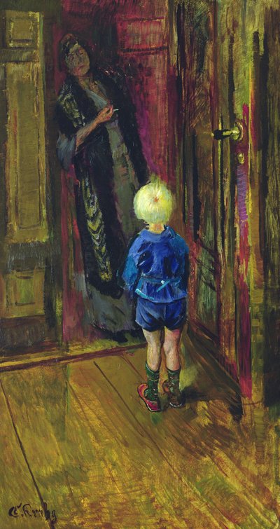 Una mentira piadosa de Christian Krohg