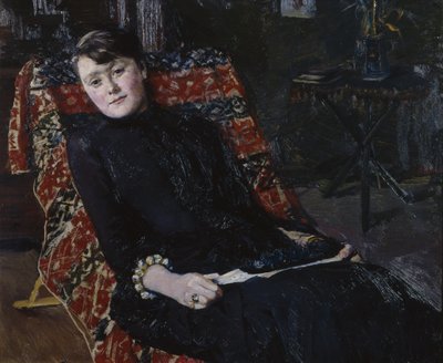 la actriz constanza marrón de Christian Krohg