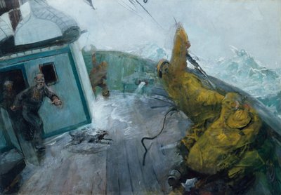 Todos los hombres en cubierta de Christian Krohg