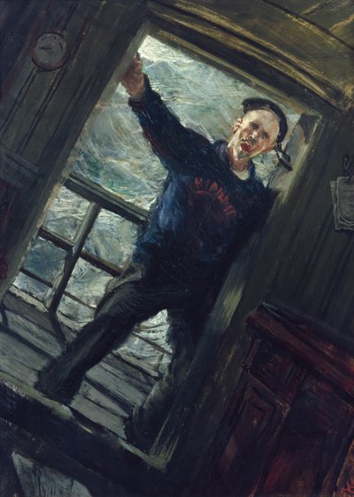 En la apertura del novillo (pintura) de Christian Krohg
