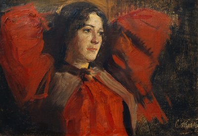 Srta. Anna Diriks de Christian Krohg