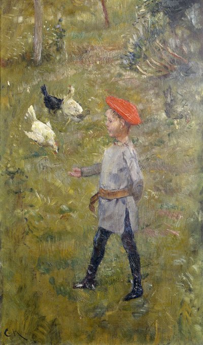 Per con las gallinas, Hvitsten de Christian Krohg