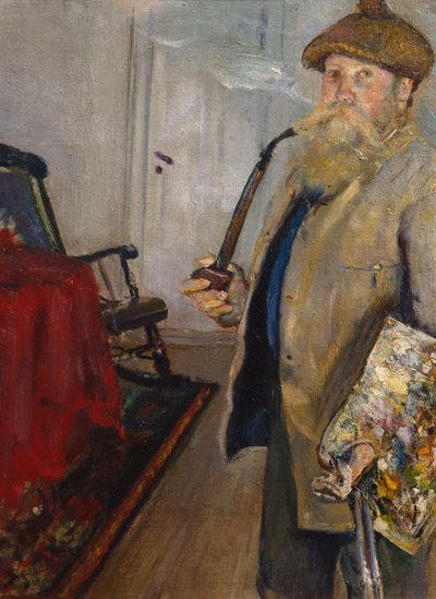 Autorretrato de Christian Krohg