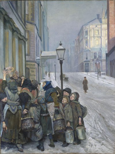 Lucha por la supervivencia de Christian Krohg