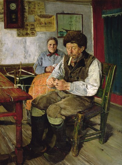 El aglutinante de red de Christian Krohg