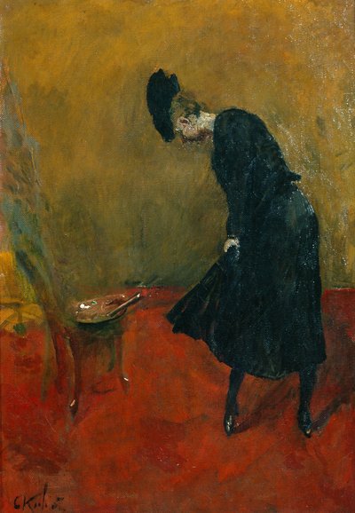 La salpicadura de pintura de Christian Krohg