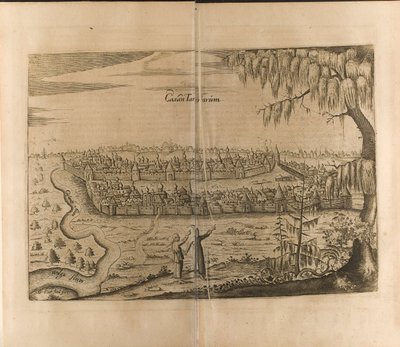 Kazan Ilustración de Viajes al Gran Duque de Moscovia y al Rey de Persia por Adam Olear de Christian Lorenzen Rothgiesser