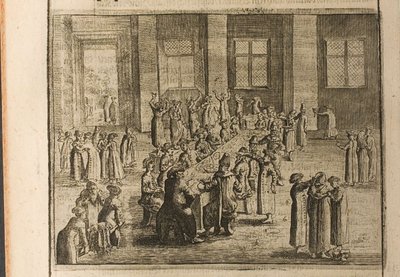 La boda. Ilustración de Viajes al Gran Duque de Moscovia y al Rey de Persia por Adam de Christian Lorenzen Rothgiesser