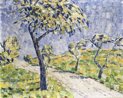 Paisaje de otoño, c.1907 de Christian Rohlfs