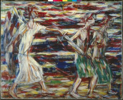 Expulsión del paraíso de Christian Rohlfs