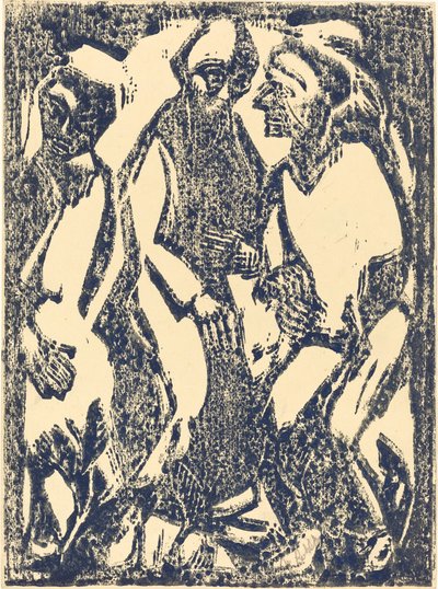 Deliberación, 1913 de Christian Rohlfs
