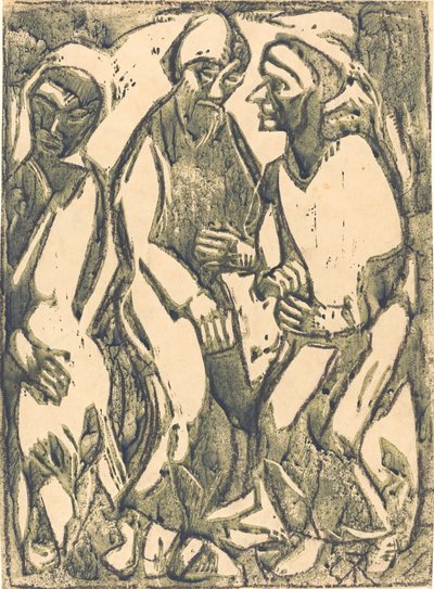 Deliberación, 1913 de Christian Rohlfs