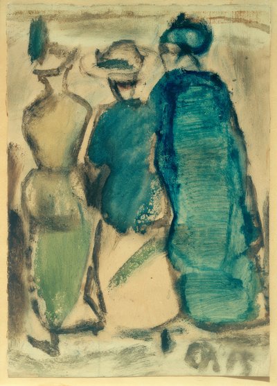 Tres mujeres de Christian Rohlfs