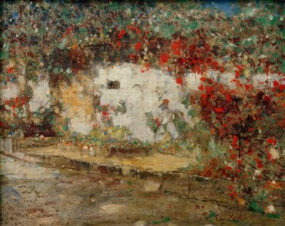 Muro del cementerio en Weimar de Christian Rohlfs
