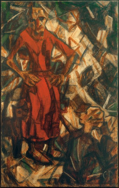 Bruja con Hansel y Gretel de Christian Rohlfs
