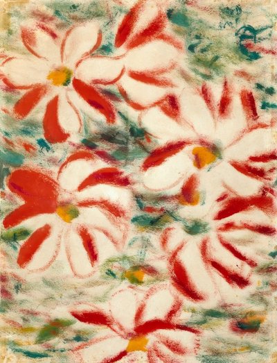 Flores rojas de Christian Rohlfs