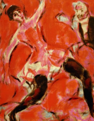 Bailarines de Christian Rohlfs