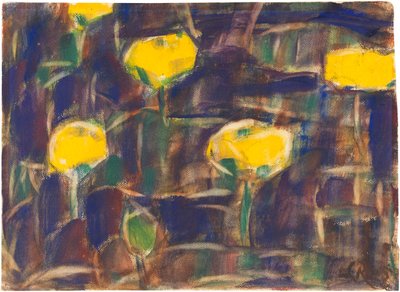 Nenúfares, 1925 de Christian Rohlfs