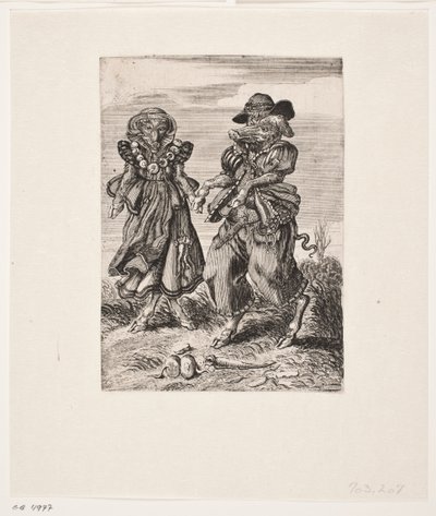 Grisepar som danser de Christian Rothgiesser