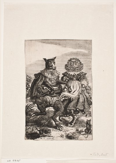 Perro y Gato Bailando de Christian Rothgiesser