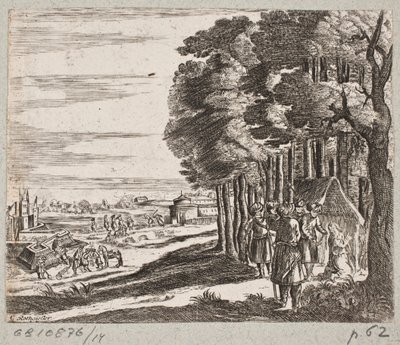 Ilustración de Adam Olearius, “Persianischer Rosenthal von einem Sinnreichen Poeten Schich Saadi [...]”, Schleswig 1660 de Christian Rothgiesser
