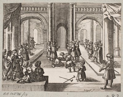 Ilustración para Adam Olearius, Persianischer Rosenthal von einem Sinnreichen Poeten Schich Saadi, Schleswig 1660 de Christian Rothgiesser