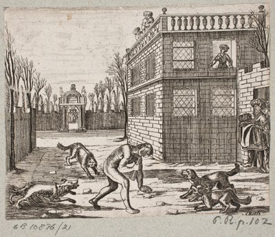 Ilustración de Adam Olearius, “Persianischer Rosenthal von einem Sinnreichen Poeten Schich Saadi”, Schleswig 1660 de Christian Rothgiesser