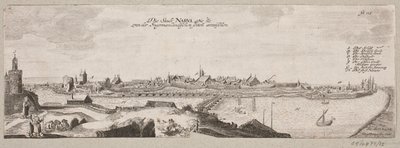 Vista de Narva desde el río de Christian Rothgiesser