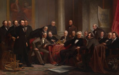 Hombres de Progreso, 1862 de Christian Schussele