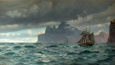 Cabo Norte, Islandia, 1884 de Christian Vigilius Blache