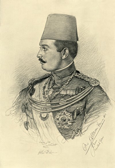 Abbas II Helmy Bey, Palacio Koubbeh, El Cairo, Egipto de Christian Wilhelm Allers