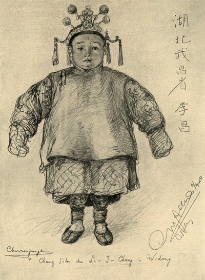 Chang - Niño chino, Wudong, 1898 de Christian Wilhelm Allers