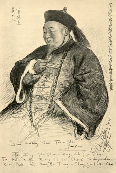 Su Excelencia Dau-Tai-Chu, Hankow, China, 1898 de Christian Wilhelm Allers