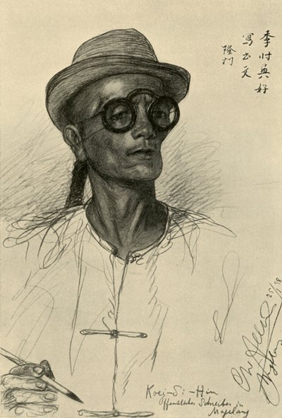 Koei-Si-Hin - escriba, Magalang, Java de Christian Wilhelm Allers