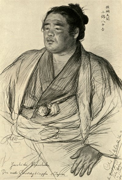 Konishiki Yasokichi, 1898 de Christian Wilhelm Allers