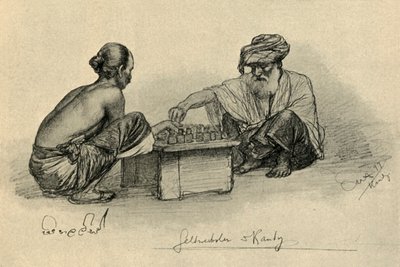 Prestamista, Kandy, Ceilán, 1898 de Christian Wilhelm Allers
