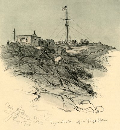 Estación de señales, Tsingtao, China de Christian Wilhelm Allers