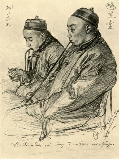 Wu-Chi-Sei y Jang-Tse-Dong de Ningpo, 1898 de Christian Wilhelm Allers
