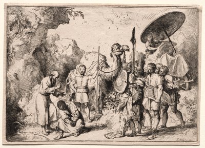 Deacon Philip Baptising the Eunich de Christian Wilhelm Ernst Dietrich