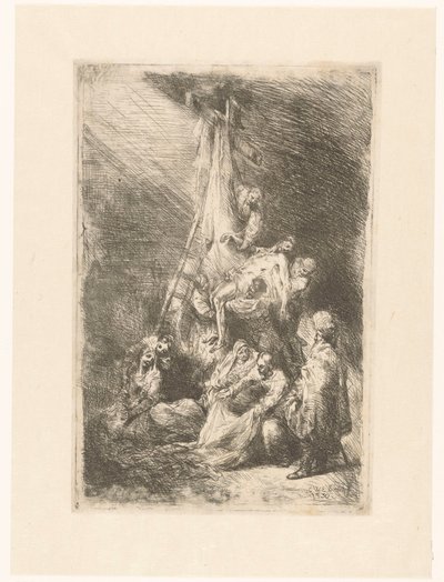 Descenso de la Cruz de Christian Wilhelm Ernst Dietrich