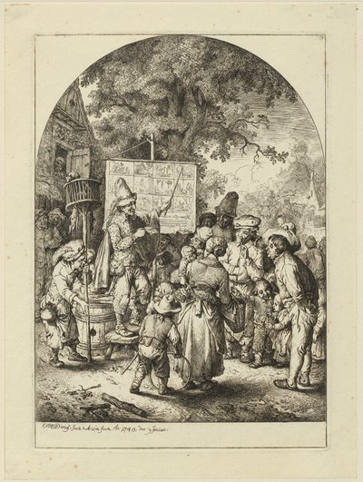 Vendedor de veneno para ratas de Christian Wilhelm Ernst Dietrich