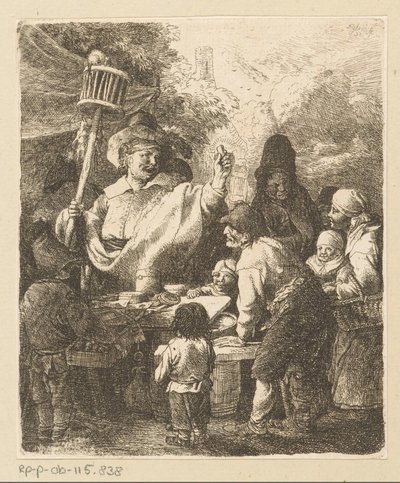 vendedor de veneno para ratas de Christian Wilhelm Ernst Dietrich