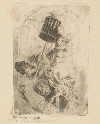 flautista de Hamelín de Christian Wilhelm Ernst Dietrich