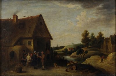Escena de la vida rural de Christian Wilhelm Ernst Dietrich