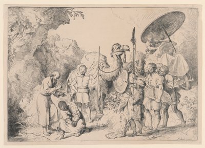 San Felipe bautizando al etíope de Christian Wilhelm Ernst Dietrich