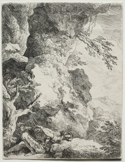 St. William, The Hermit Saint de Christian Wilhelm Ernst Dietrich