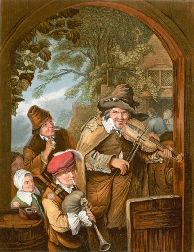 Los músicos itinerantes de Christian Wilhelm Ernst Dietrich
