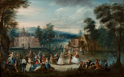 Juego en el parque de Christian Wilhelm Ernst Dietrich