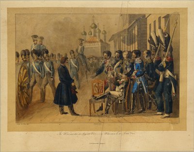 Vyazma el 30 de agosto de 1812, 1820s de Christian Wilhelm Faber du Faur von