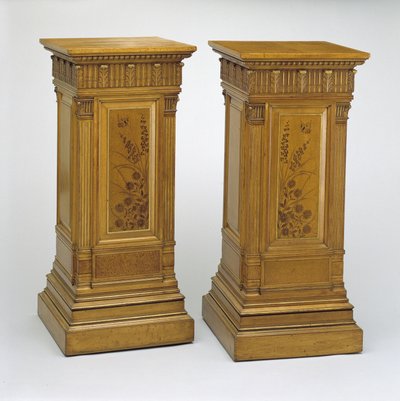 Pedestal de Christian and Gustave  Herter